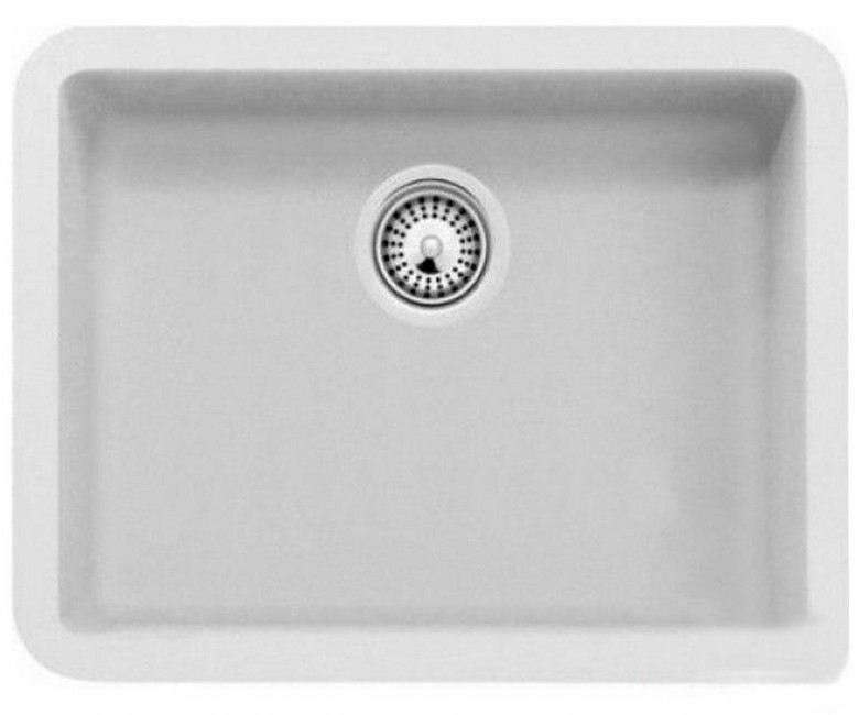 Мойка для кухни Teka Radea 490/370 TG 55х43 см тегранит белый 40143662