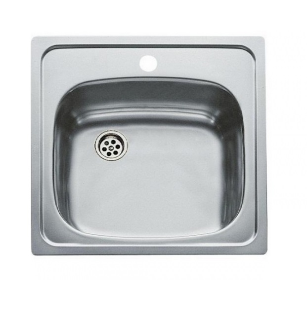 Мойка для кухни Teka Universal 465.465 1B 46.5х46.5 см нержавеющая сталь микротекстура 40109614