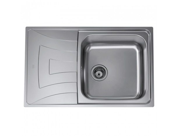 Мойка для кухни Teka Universo Max 79 1B 1D 79х50 см нержавеющая сталь микротекстура 115120003