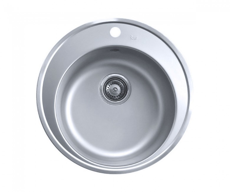 Мийка для кухні Teka Centroval 45 Ø51 см нержавіюча сталь матова 10111016