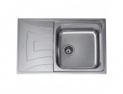 Мойка для кухни Teka Universo Max 79 1B 1D 79х50 см нержавеющая сталь микротекстура 115120003