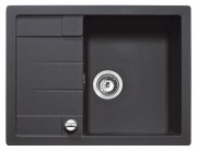 Мийка для кухні Teka Astral 45 B-TG 65х50 см врізна теграніт чорний металік 40143518
