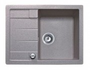 Мойка для кухни Teka Astral 45 B-TG 65х50 см врезная тегранит серый металлик 40143582
