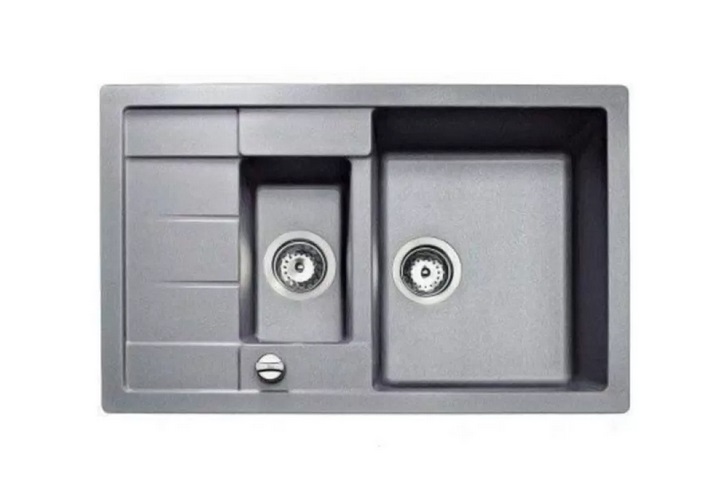 Мойка для кухни Teka Astral 60 B-TG 78х50 см тегранит серый металлик 40143572