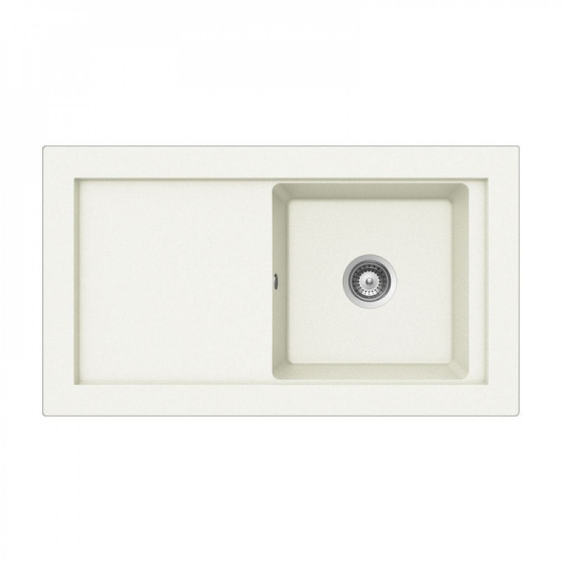 Мийка для кухні Teka Aura 45 B-TG 92х52.5 см врізна теграніт білий 40143058