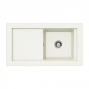Мийка для кухні Teka Aura 45 B-TG 92х52.5 см врізна теграніт білий 40143058
