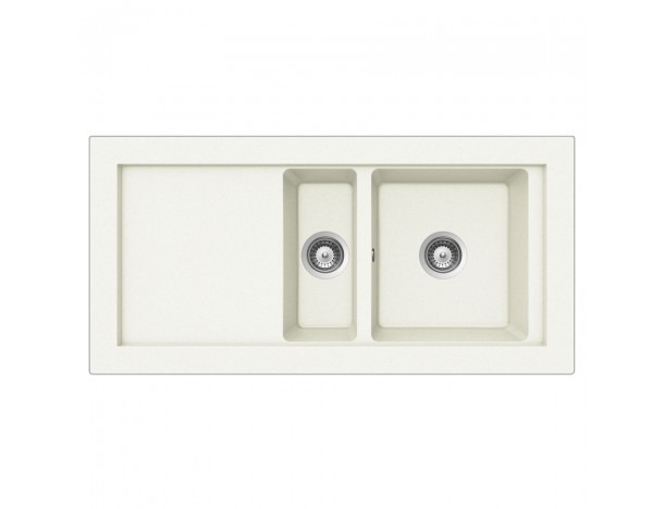 Мийка для кухні Teka Aura 60b Tg 106х52.5 см теграніт білий 40143068