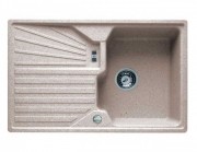 Мойка для кухни Teka Cascad 45B TG 80х50 см врезная тегранит песочный 40143102