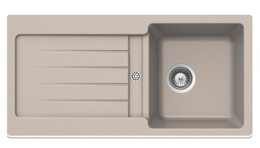 Мойка для кухни Teka Kea 45 B-TG 86х43,5 см врезная тегранит песочный 40143362