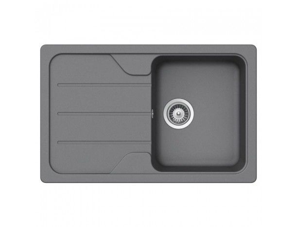 Мийка для кухні Teka Simpla 45-S TG 78х50 см врізна теграніт сірий металік 40144526