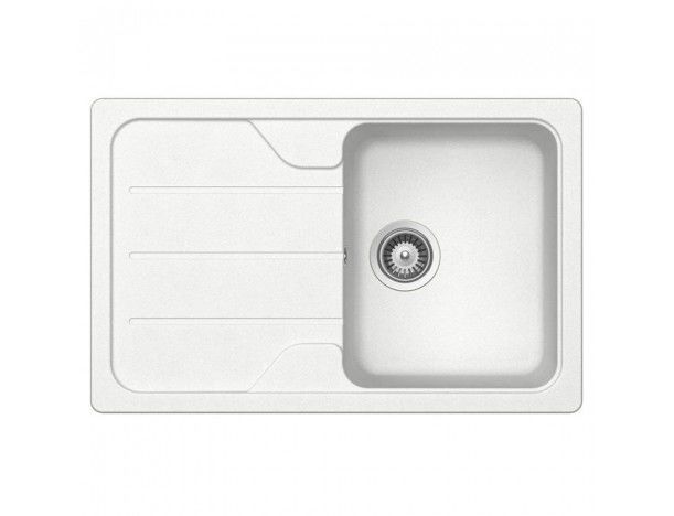 Мойка для кухни Teka Simpla 45-S TG 78х50 см врезная тегранит белый 40144525