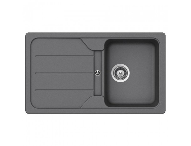 Мойка для кухни Teka Simpla 45-B TG 86х50 см врезная тегранит серый металлик 40144515