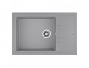Мийка для кухні Teka Stone 60 S-TG 1B 1D 78х51 см врізна теграніт сірий металік 115330028