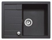 Мойка для кухни Teka Astral 45 B-TG 65х50 см врезная тегранит черный металлик 40143518