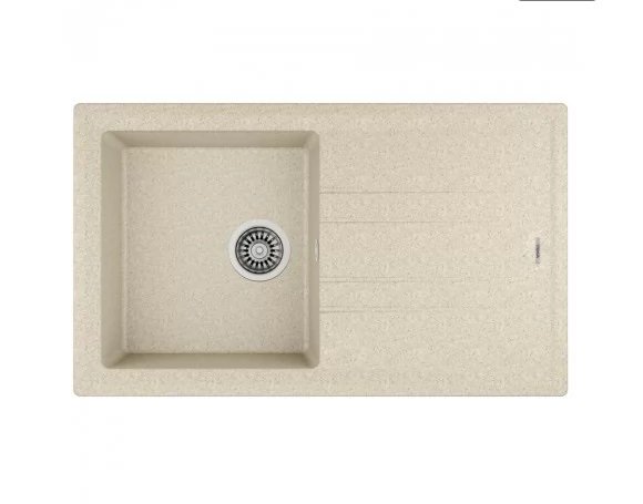Мойка для кухни Teka Stone 50 B-TG 1B 1D 86х51 см врезная тегранит песочный 115330016
