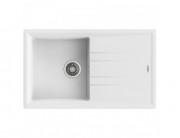 Мийка для кухні Teka Stone 50 B-TG 1B 1D 86х51 см врізна теграніт білий 115330019