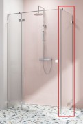 Стенка душевая Radaway Essenza Pro KDJ S1 110 см хром/прозрачное стекло 10098110-01-01
