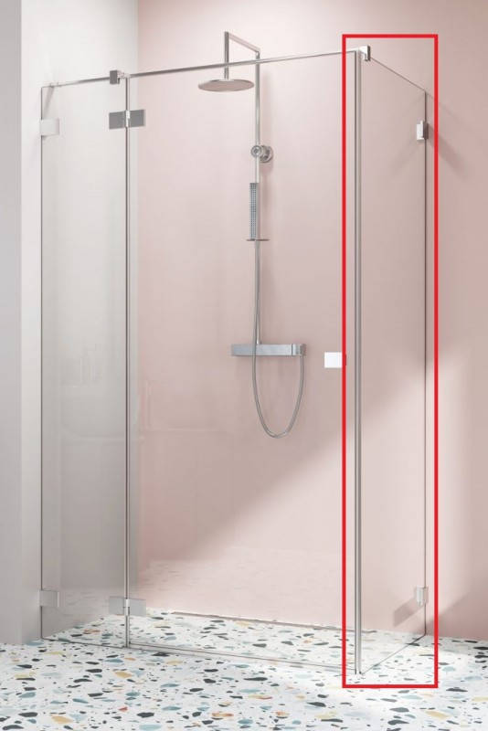 Стенка душевая Radaway Essenza Pro KDJ S1 120 см хром/прозрачное стекло 10098120-01-01