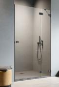 Душевые двери Radaway Essenza Pro Black DWJ 90 правосторонние черный/прозрачное стекло 10099090-54-01R