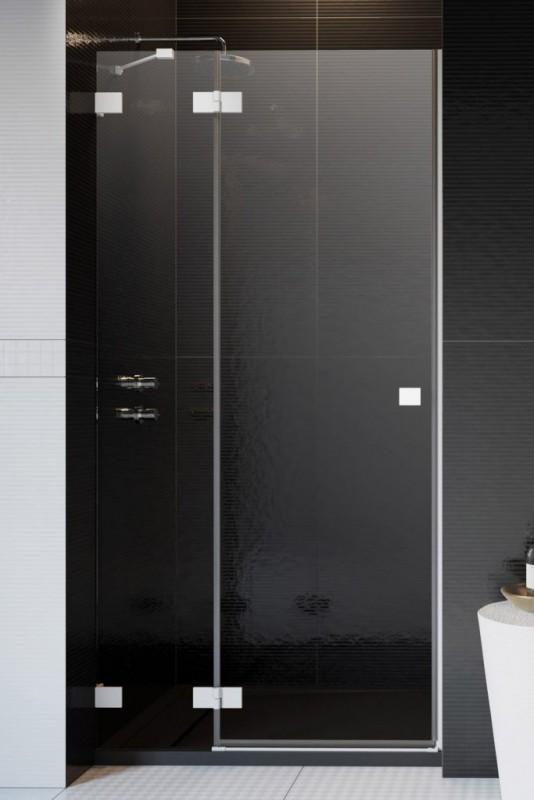Душові двері Radaway Essenza Pro White DWJ 90 лівобічні білий/прозоре скло 10099090-04-01L