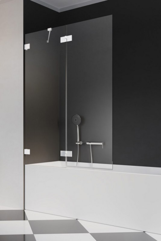 Шторка для ванной Radaway Essenza Pro White PND II 140 см левая белый/прозрачное стекло 10102140-04-01L