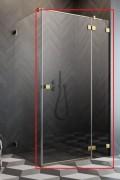 Душевые двери Radaway Essenza Pro Gold KDJ 100 правосторонние золото/прозрачное стекло 10097100-09-01R