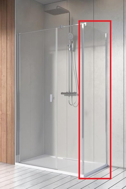 Стенка душевая Radaway Nes KDS I S3 70 см хром/прозрачное стекло 10043070-01-01