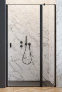 Душевые двери Radaway Nes Black DWJ II 120 правосторонние черный/прозрачное стекло 10036120-54-01R