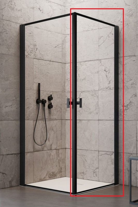 Душевые двери Radaway Nes Black KDD I Frame 100 правосторонние черный/стекло Frame  10021100-54-56R