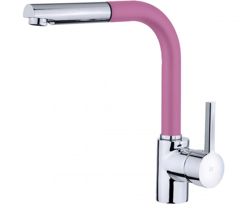 Змішувач для кухні Teka ARK 938 FB змішувач з висувною лійкою рожевий/хром 23938120FP