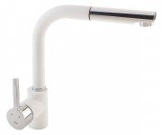 Смеситель для кухни Teka ARK 938 W однорычажный с выдвижной лейкой белый/хром 23938120W