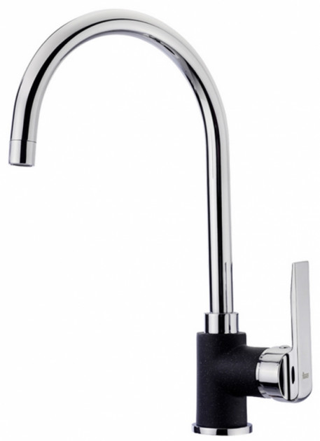 Смеситель для кухни Teka Inca H (IN 995) однорычажный хром/карбон 53995120CN