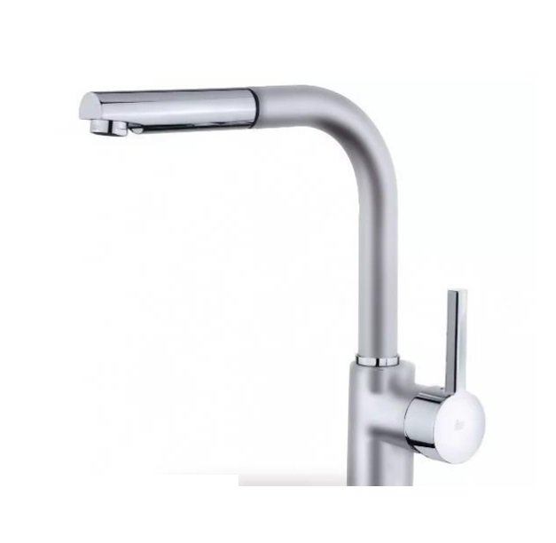 Змішувач для кухні Teka ARK 938 FM одноважільний з висувною лійкою мат-хром 23938120FM