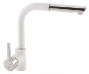 Смеситель для кухни Teka ARK 938 W однорычажный с выдвижной лейкой белый/хром 23938120W