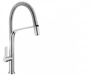 Смеситель для кухни Teka FO 999 однорычажный с выдвижной лейкой хром 629990200