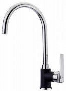 Смеситель для кухни Teka Inca H (IN 995) однорычажный хром/карбон 53995120CN