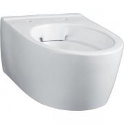 Унітаз підвісний Geberit iCon Rimfree воронкоподібний закрита форма з укороченим вильотом санфарфор білий 204070000