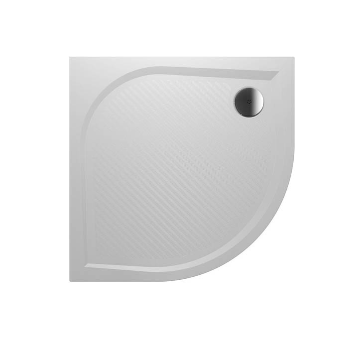 Душовий піддон Riho Kolping DB10 80х80 см литий мармур білий DB1000500000000