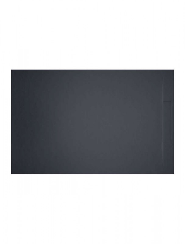 Душовий піддон Riho Isola 100х80 см литий мармур антрацит DR140800000000S