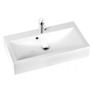 Раковина для ванной Marmorin Ceto 600 универсальная литой камень белый 170 060 020 xx x