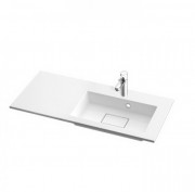 Раковина для ванной Marmorin Lira 900 R врезная права литой камень білий 640 090 920 xx x
