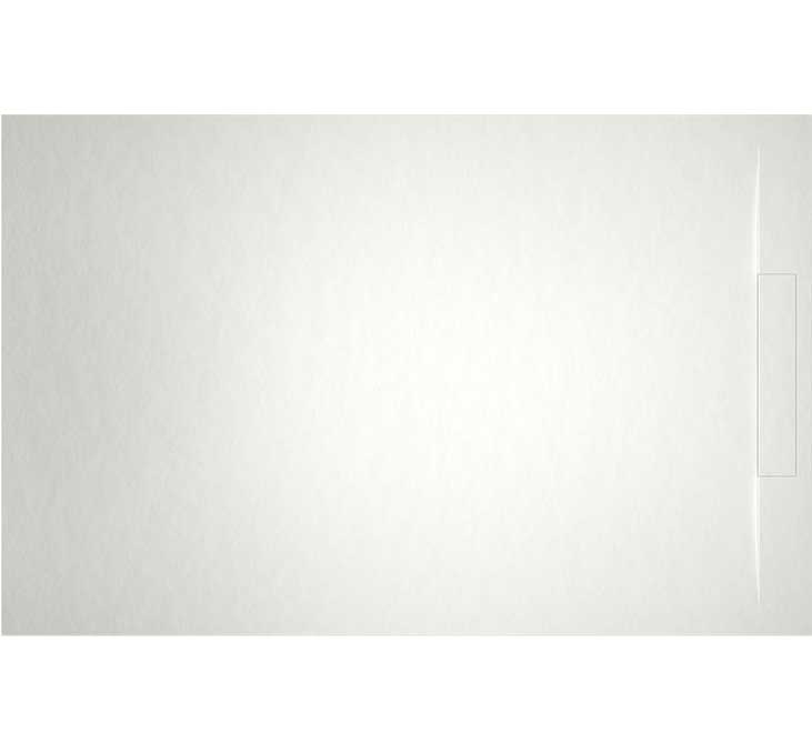 Душовий піддон Riho Isola 100х80 см литий мармур матовий білий DR141050000000S