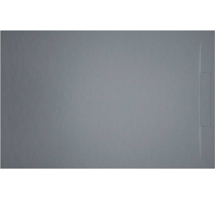 Душевой поддон Riho Isola 120х80 см литой мрамор светло-серый DR160900000000S