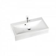 Раковина для ванної Marmorin Ceto 800 універсальна литий камінь білий 170 080 020 xx x