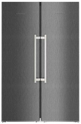 Холодильник Side by Side Liebherr SBSbs 8683 Premium BioFresh NoFrost нержавіюча сталь SmartSteel/легована сталь BlackSteel SBSbs 8683-21 001