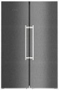 Холодильник Side by Side Liebherr SBSbs 8683 Premium BioFresh NoFrost нержавеющая сталь SmartSteel/легированная сталь BlackSteel SBSbs 8683-21 001
