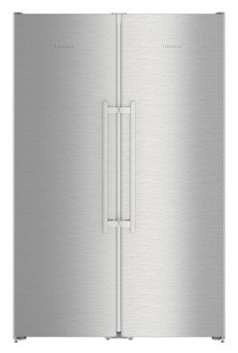 Холодильник Side by Side Liebherr SBSef 7242 Comfort NoFrost нержавеющая сталь с покрытием SmartSteel/сталь серебристый SBSef 7242-21 001