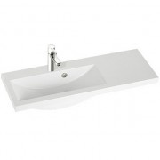 Раковина для ванной Marmorin Talia 900 L встраиваемая левая литой камень белый 270 090 720 xx x