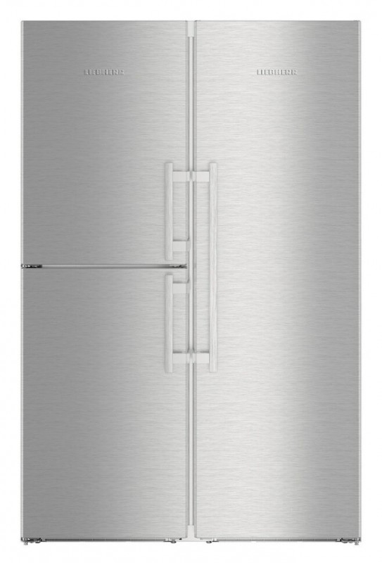 Холодильник Side by Side Liebherr SBSes 8483 Premium BioFresh NoFrost нержавеющая сталь SmartSteel/легированная сталь SBSes 8483-21 001