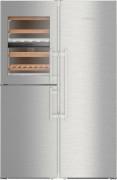 Холодильник Side by Side Liebherr SBSes 8496 PremiumPlus BioFresh NoFrost скло/нержавіюча сталь SmartSteel/легована сталь SBSes 8496-21 001